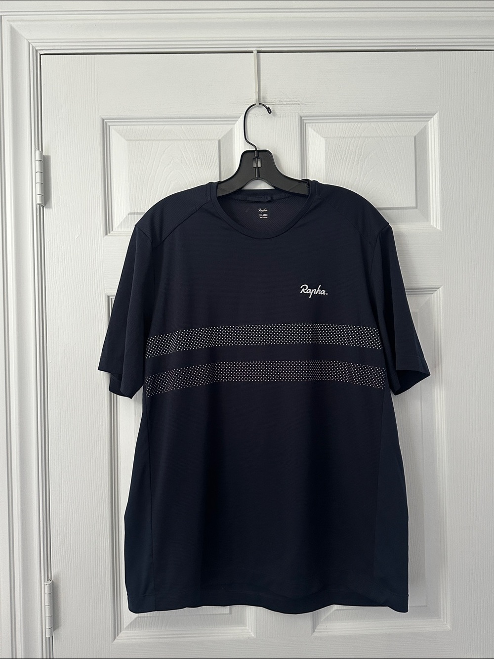 Rapha Men’s Explore Technical T-Shirt X-Large Navy Blue